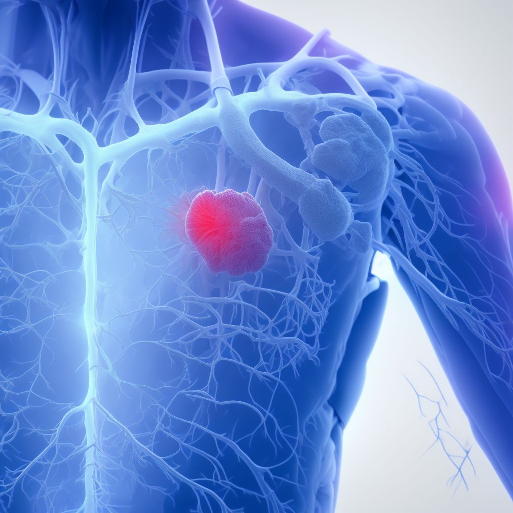 Partial atrioventricular septal defect digital illustration