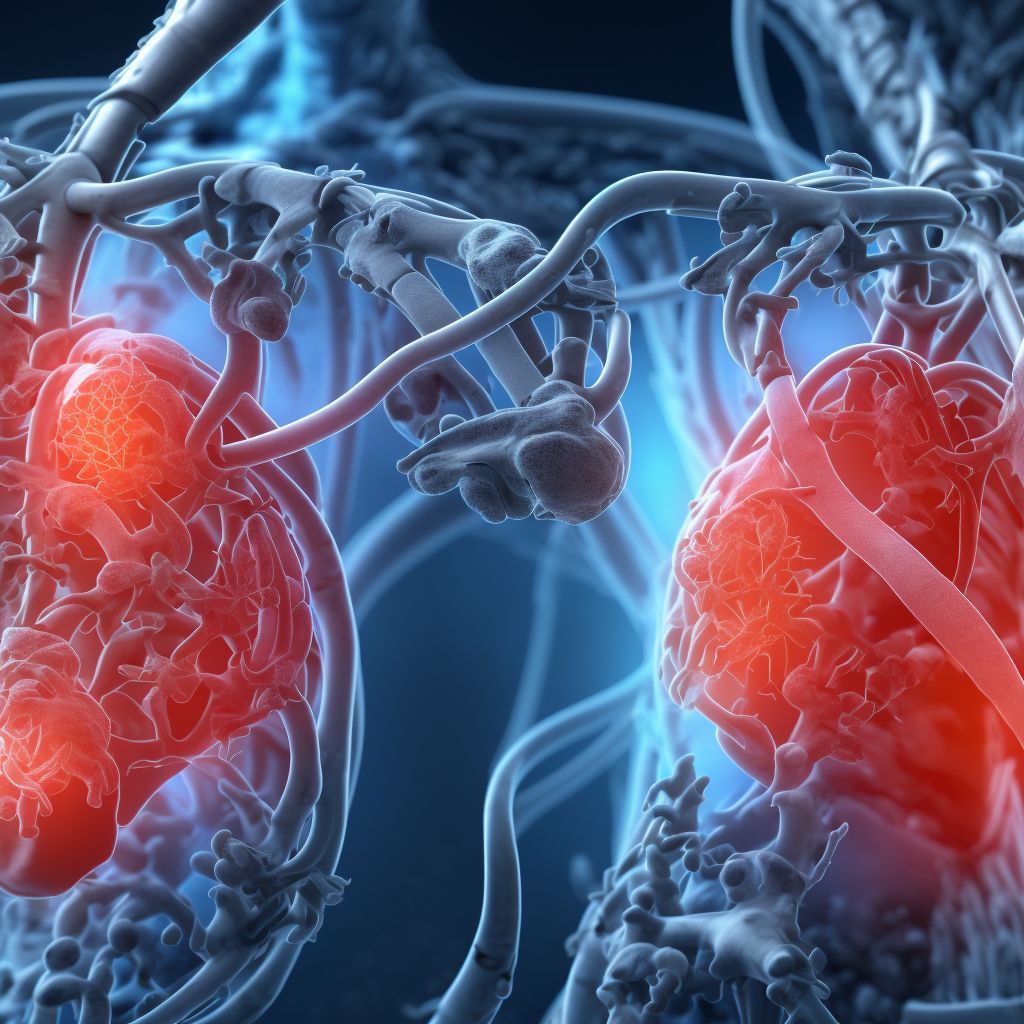 Congenital malformation of aortic and mitral valves, unspecified digital illustration