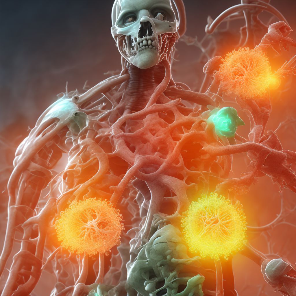 Supravalvular aortic stenosis digital illustration