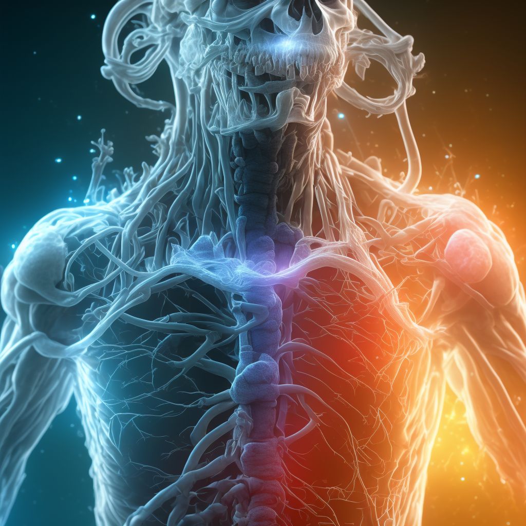 Congenital dilation of aorta digital illustration