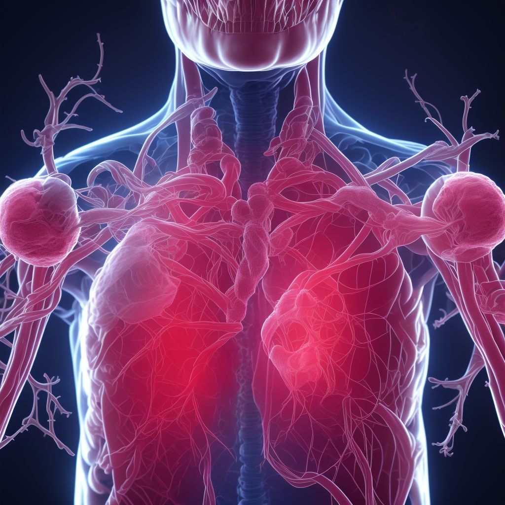 Congenital malformation of circulatory system, unspecified digital illustration