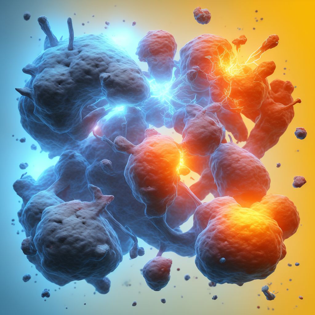 Congenital subglottic stenosis digital illustration