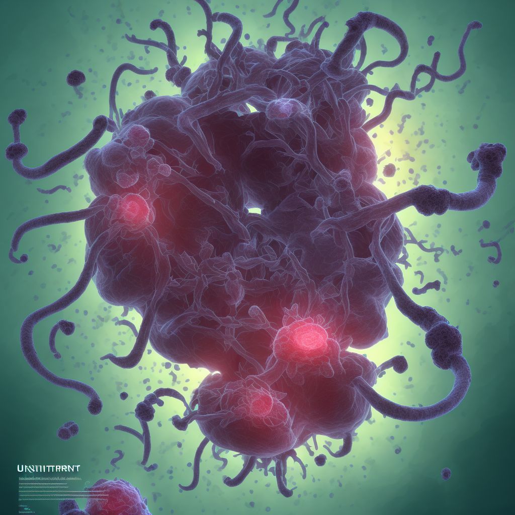 Congenital malformation of upper alimentary tract, unspecified digital illustration