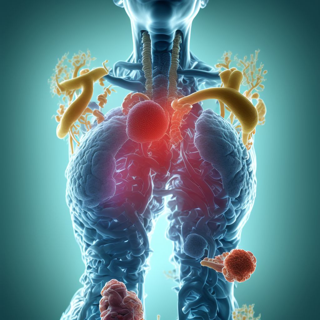 Congenital malformation of digestive system, unspecified digital illustration