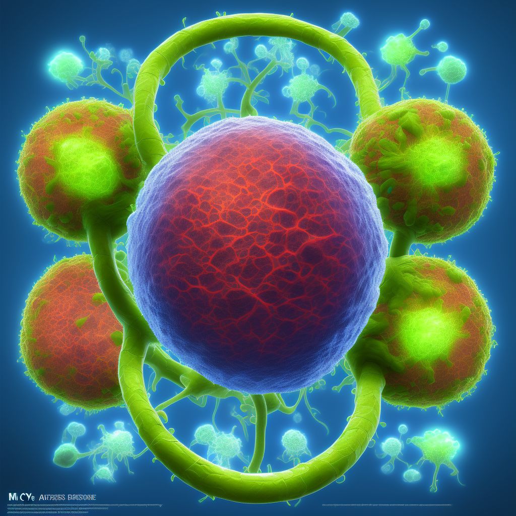 Polycystic kidney, unspecified digital illustration