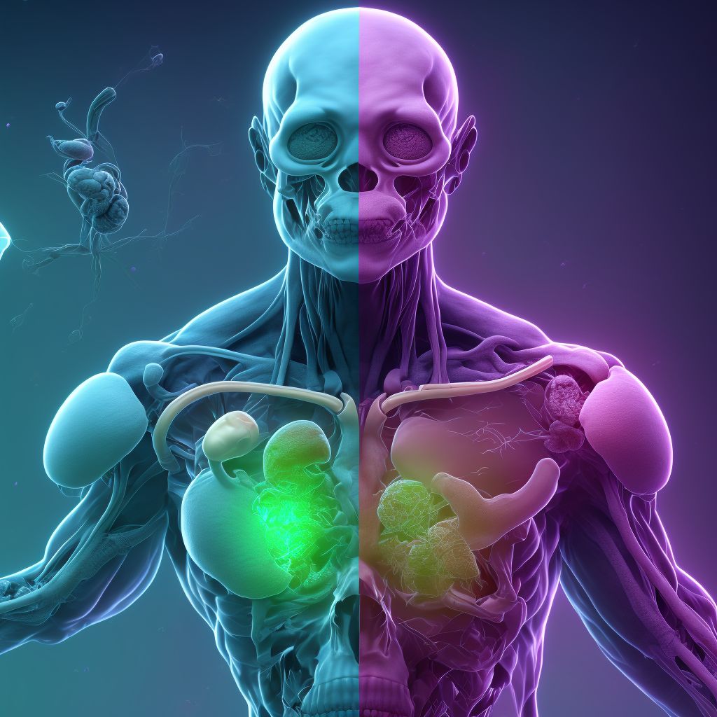 Congenital malformation of kidney, unspecified digital illustration