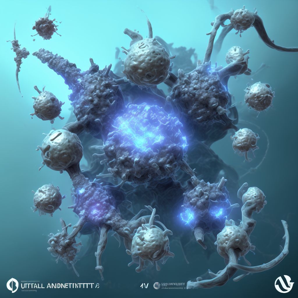 Congenital stricture of urinary meatus digital illustration