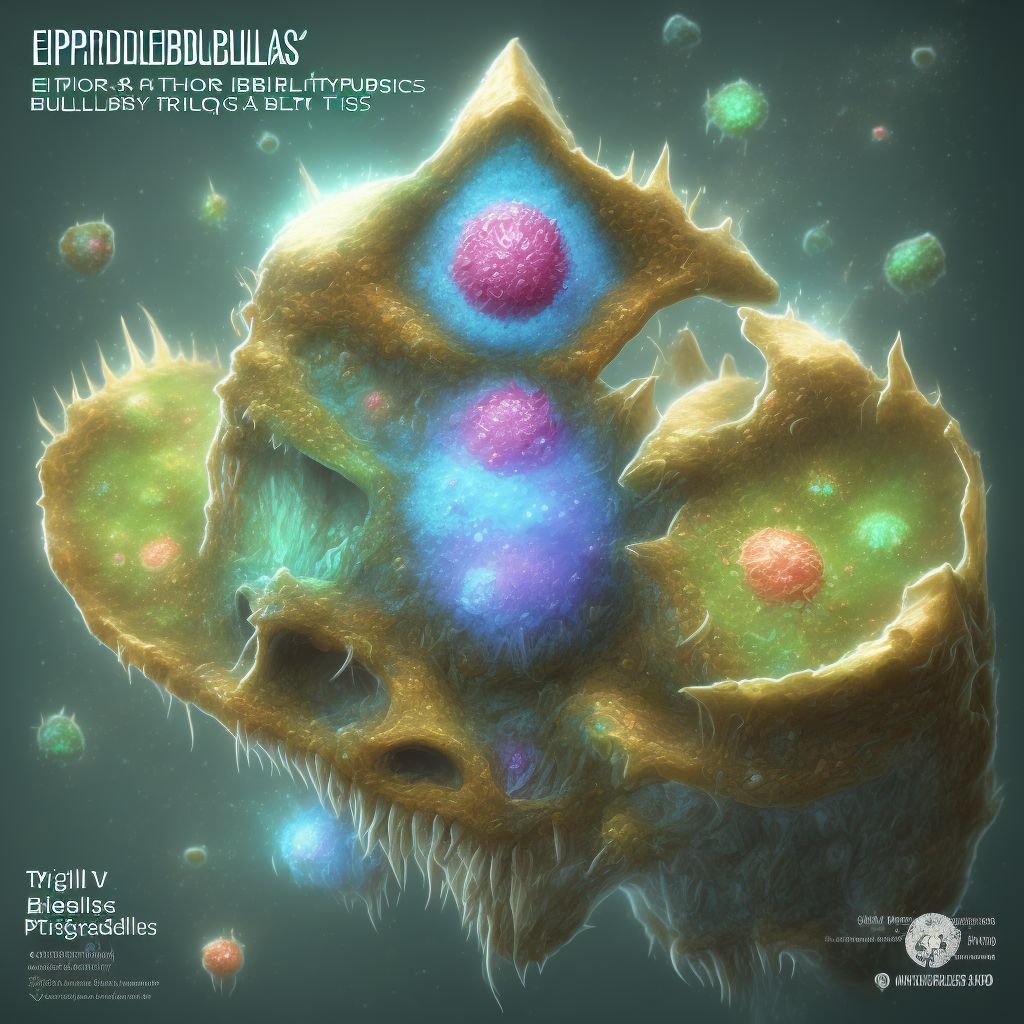 Other epidermolysis bullosa digital illustration