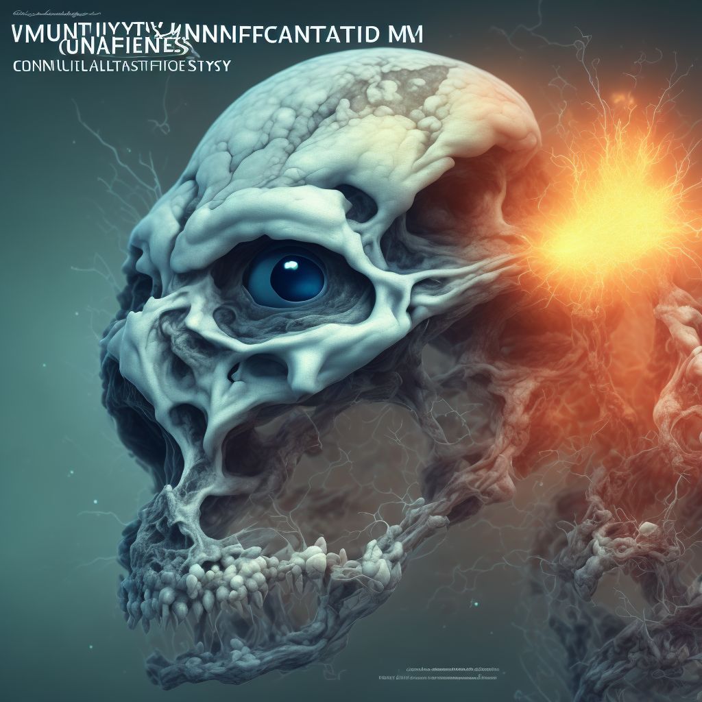 Multiple congenital malformations, not elsewhere classified digital illustration