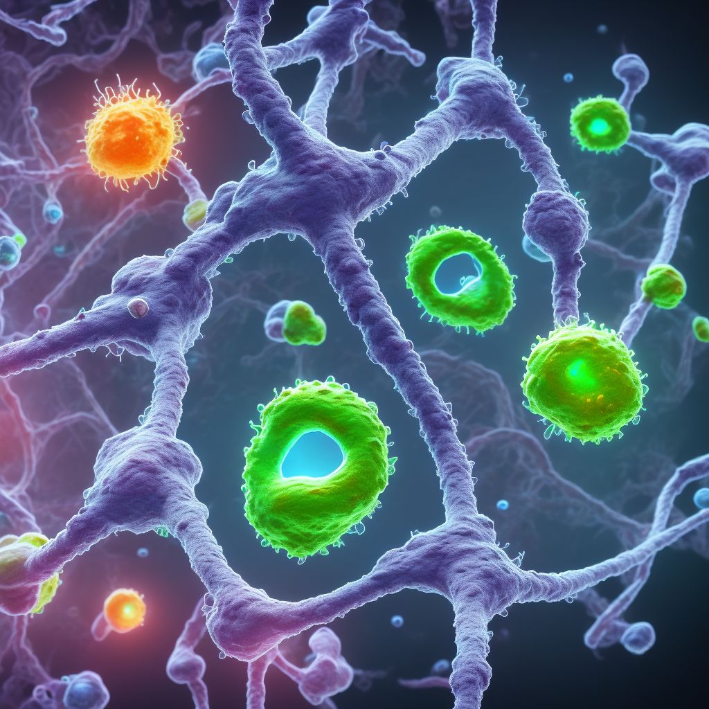 Trisomy 21, nonmosaicism (meiotic nondisjunction) digital illustration