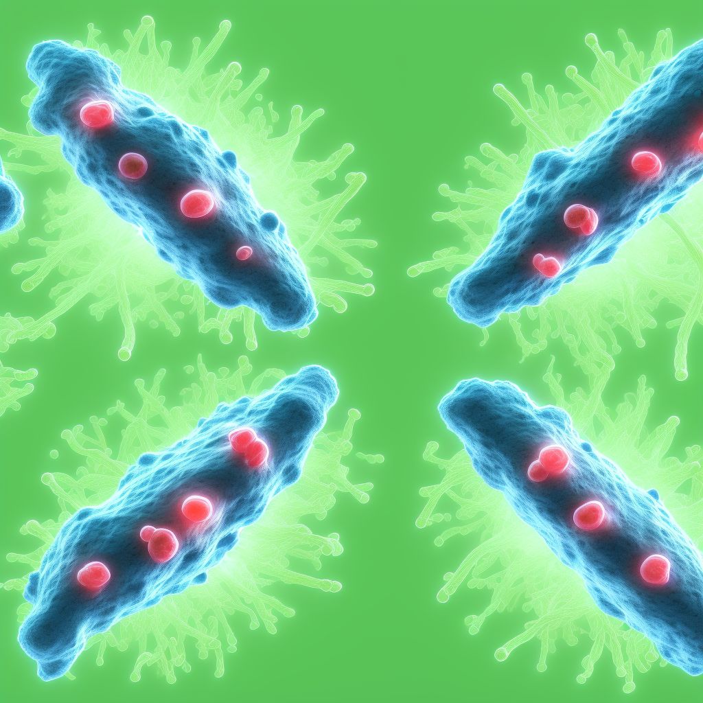 Marker chromosomes in abnormal individual digital illustration