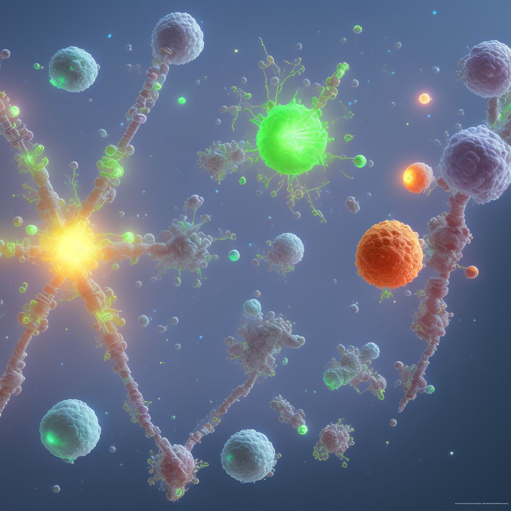 Balanced translocation and insertion in normal individual digital illustration