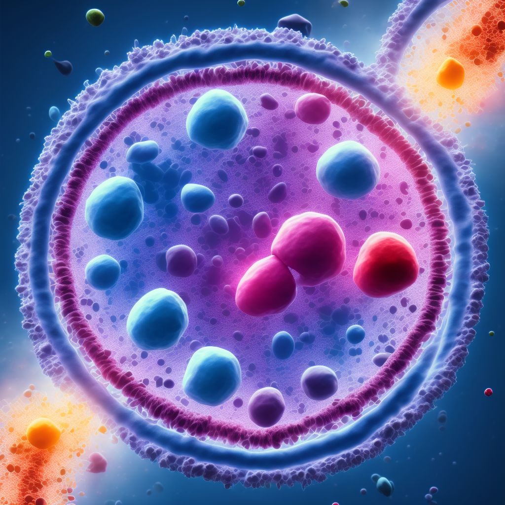 Mosaicism, 45, X/other cell line(s) with abnormal sex chromosome digital illustration