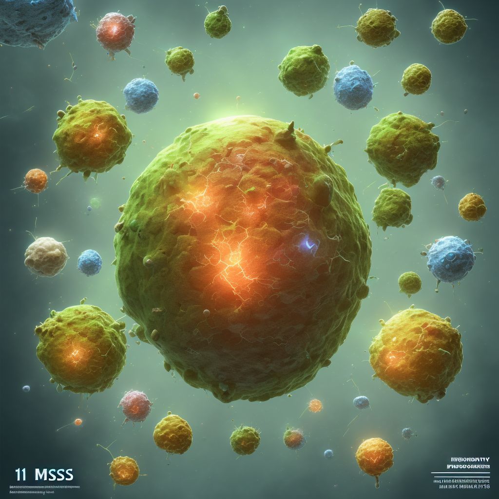 NIHSS score 11 digital illustration