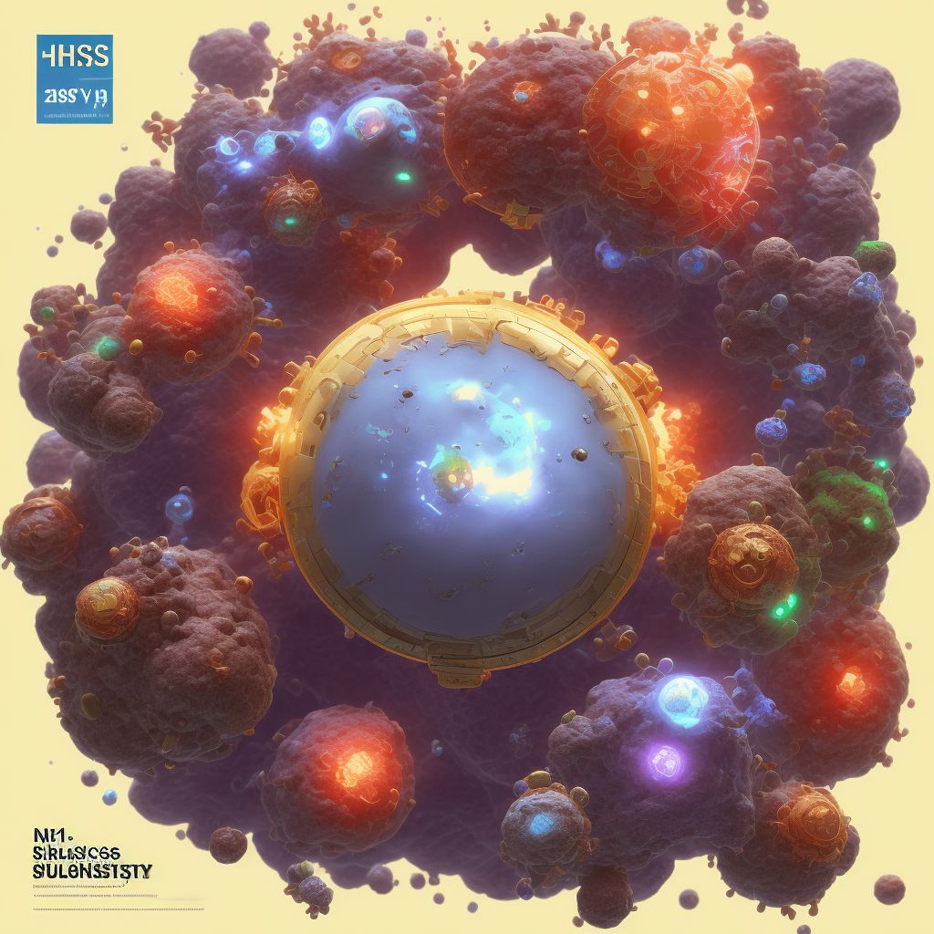 NIHSS score 18 digital illustration
