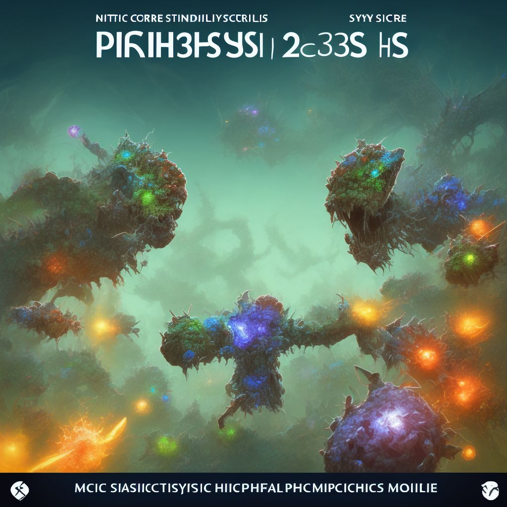 NIHSS score 37 digital illustration