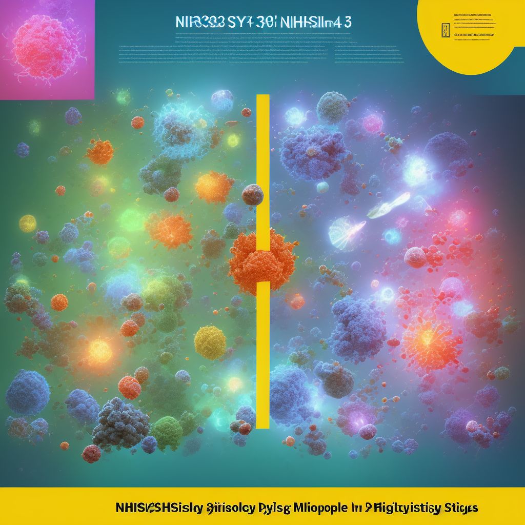 NIHSS score 39 digital illustration