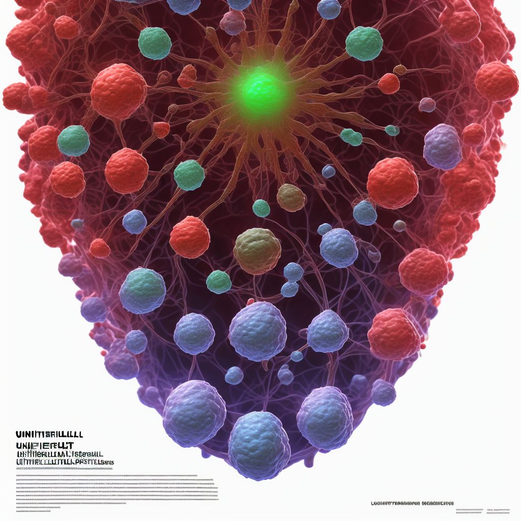 Unilateral non-palpable testicle digital illustration