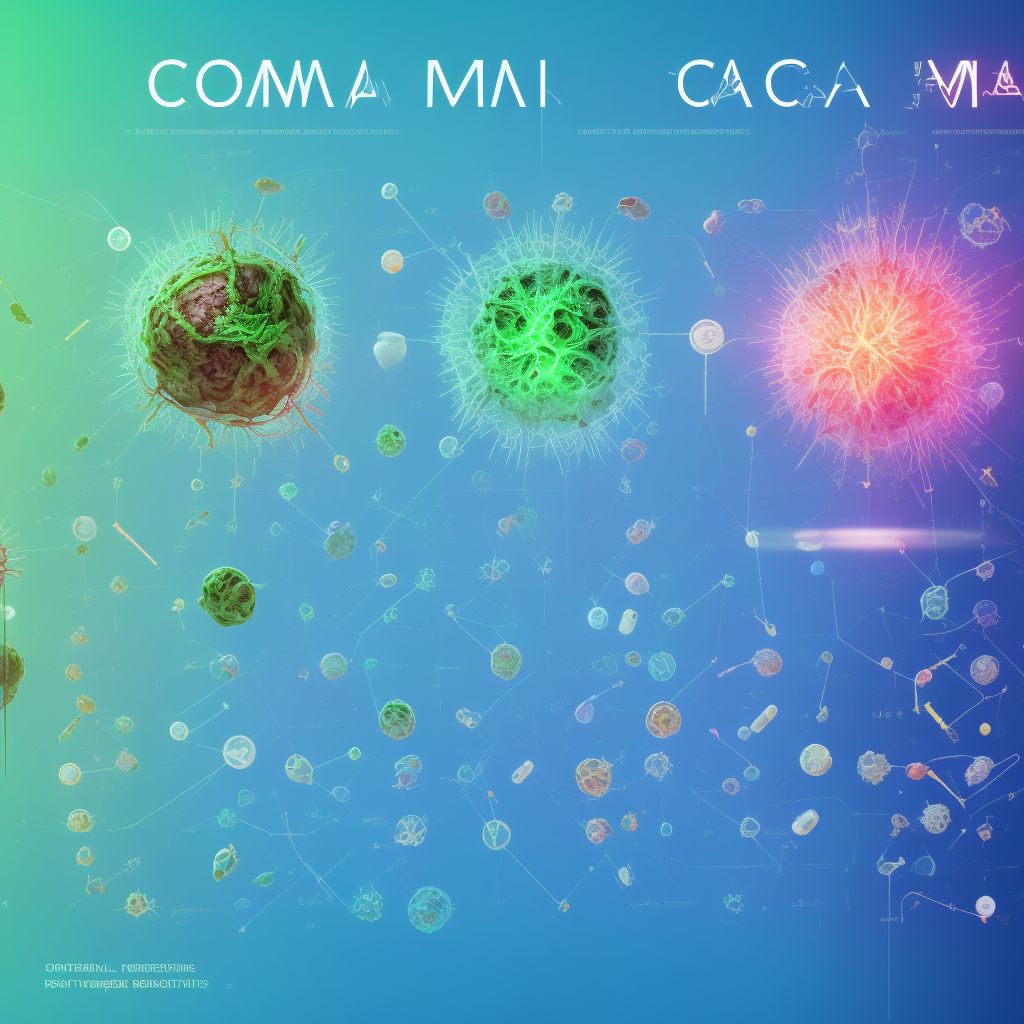 Coma scale, best motor response, none, unspecified time digital illustration