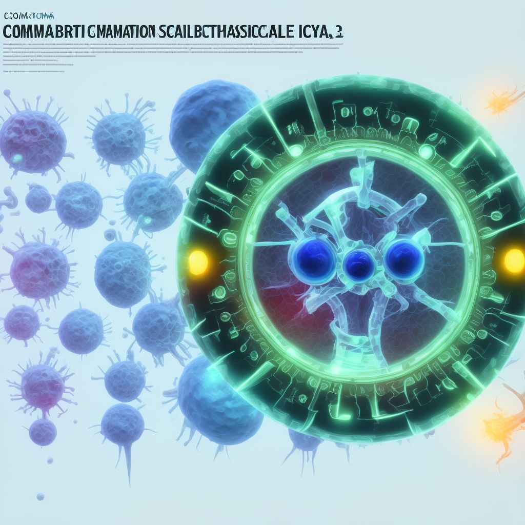 Coma scale, best motor response, obeys commands, at hospital admission digital illustration