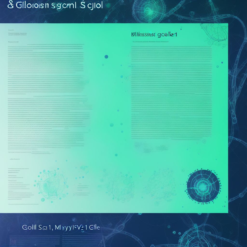 Glasgow coma scale score 13-15 digital illustration