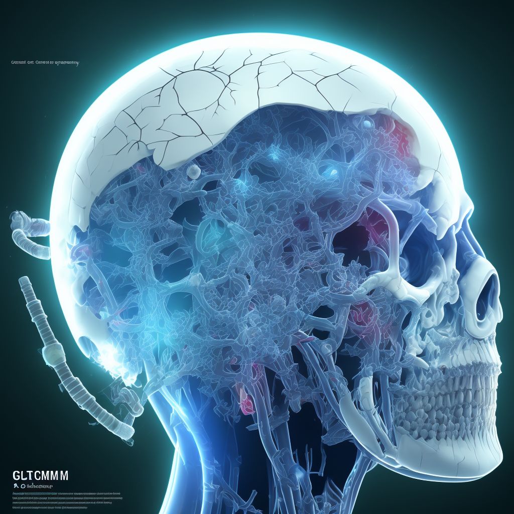 Glasgow coma scale score 3-8, in the field [EMT or ambulance] digital illustration