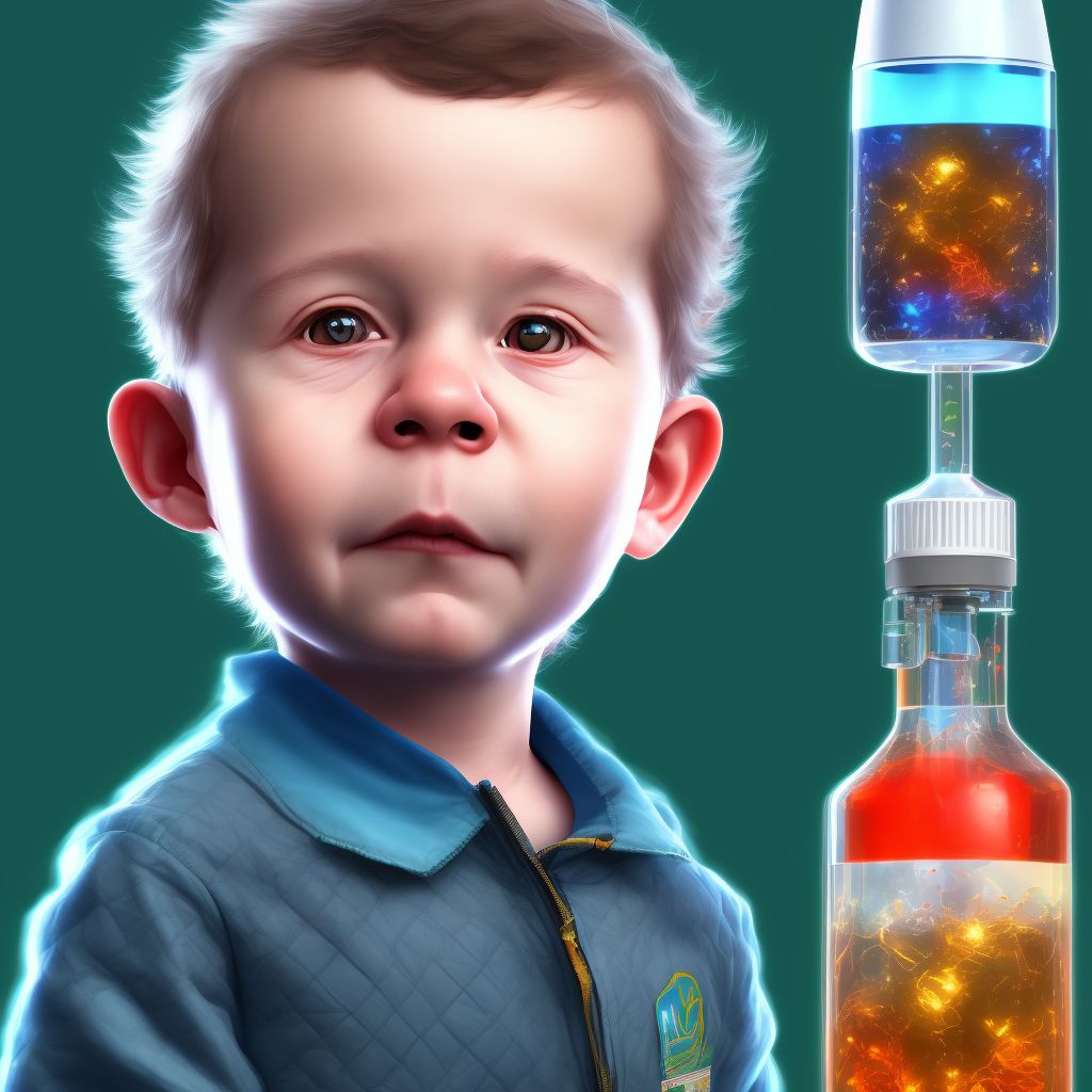 Short stature (child) digital illustration