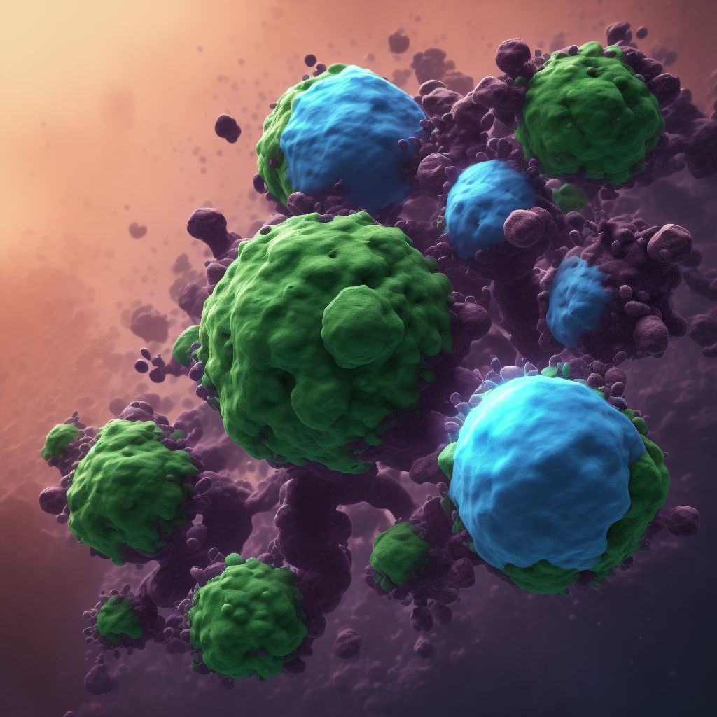 Abnormal serum enzyme level, unspecified digital illustration