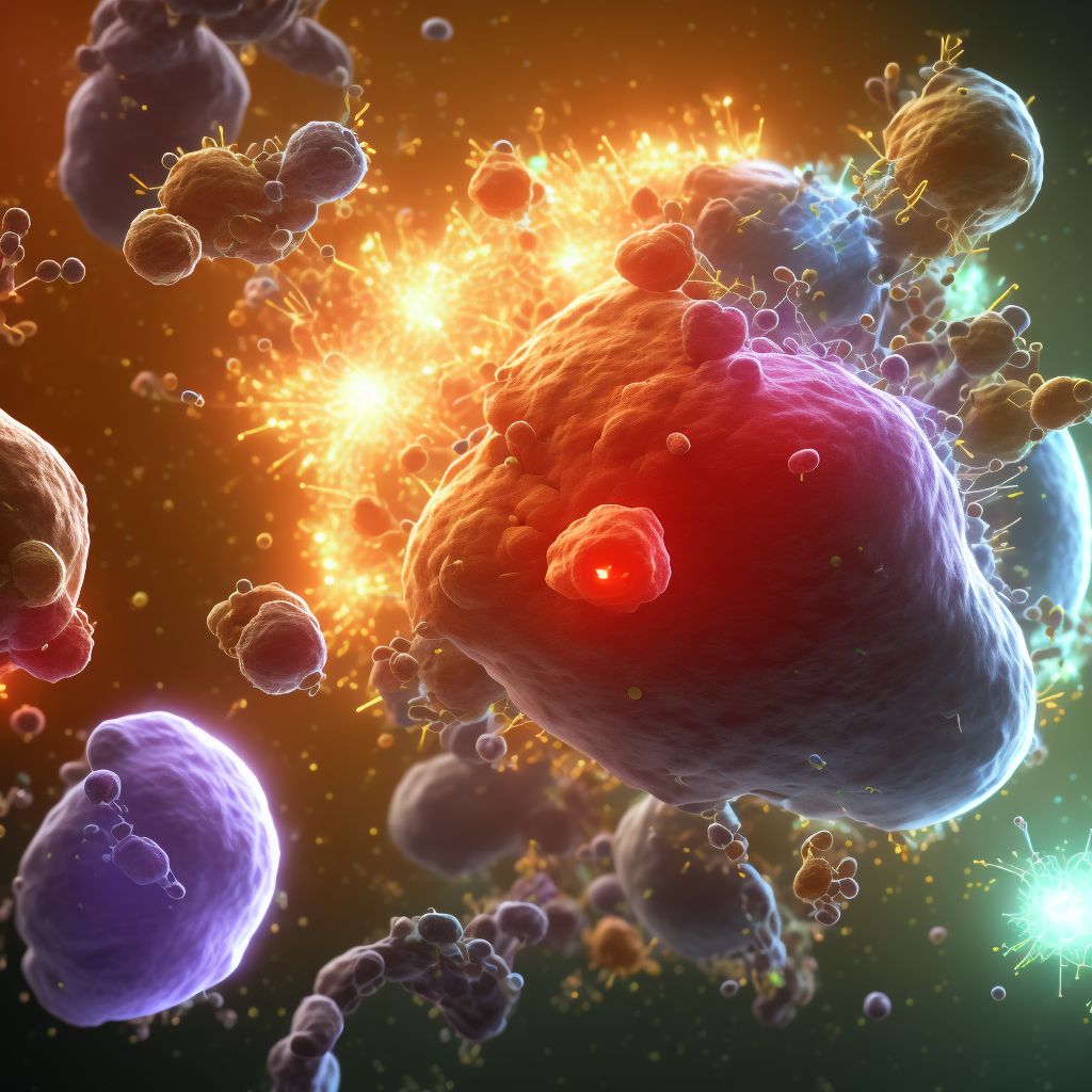 Nonspecific reaction to cell mediated immunity measurement of gamma interferon antigen response without active tuberculosis digital illustration