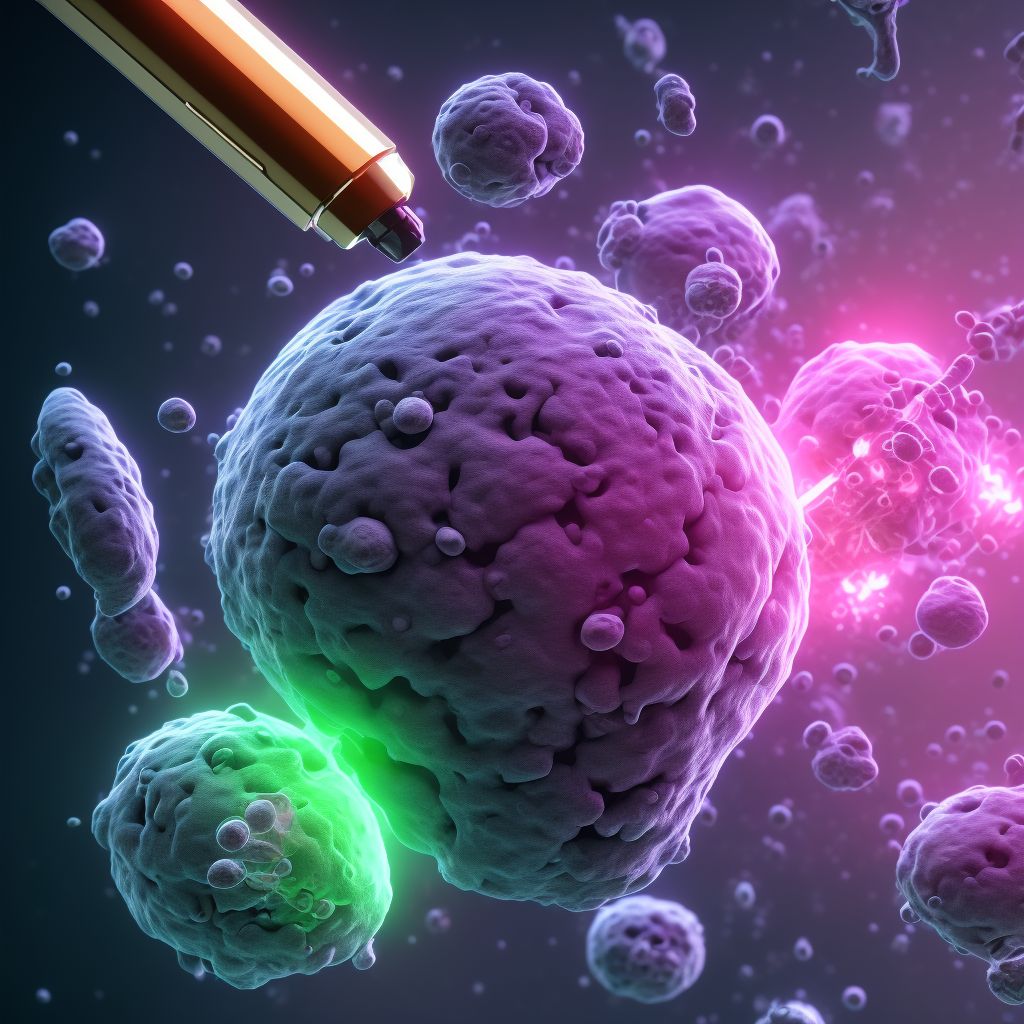 Abnormal immunological finding in serum, unspecified digital illustration