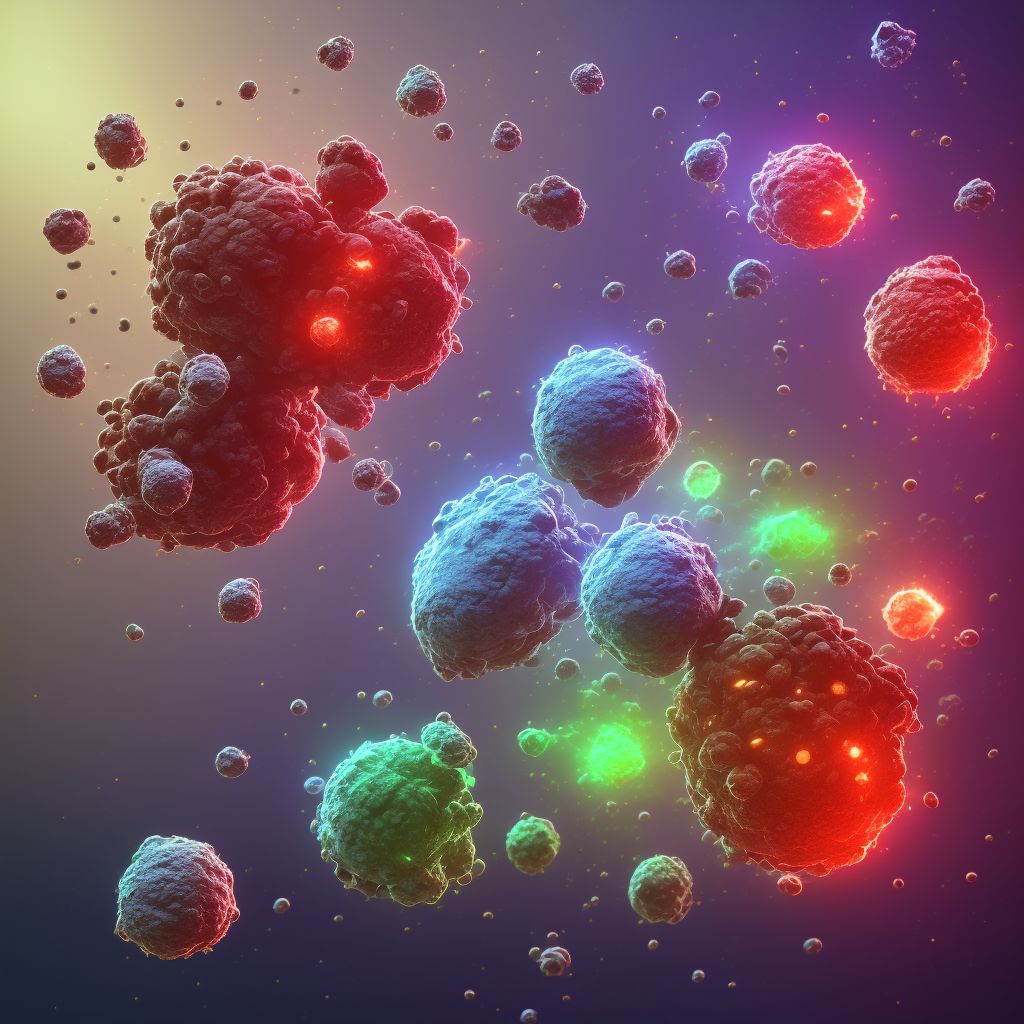 Abnormality of plasma protein, unspecified digital illustration