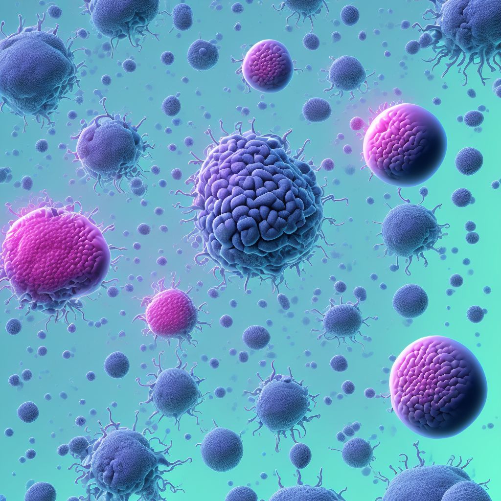 Other abnormal findings in cerebrospinal fluid digital illustration