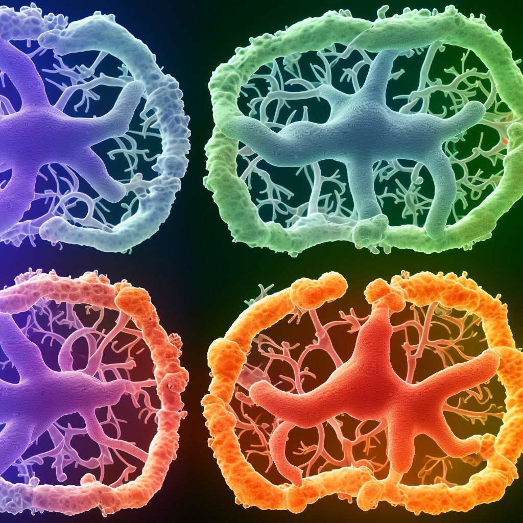 Abnormal microbiological findings in specimens from respiratory organs and thorax digital illustration