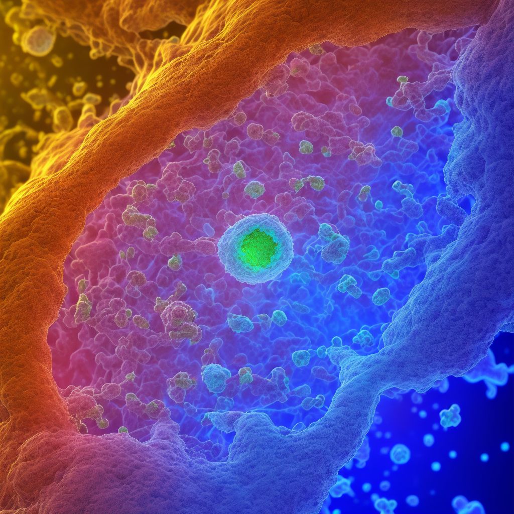 Low grade squamous intraepithelial lesion on cytologic smear of anus (LGSIL) digital illustration