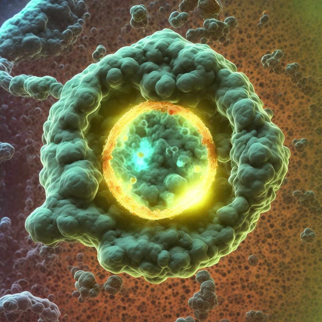 Low grade squamous intraepithelial lesion on cytologic smear of vagina (LGSIL) digital illustration