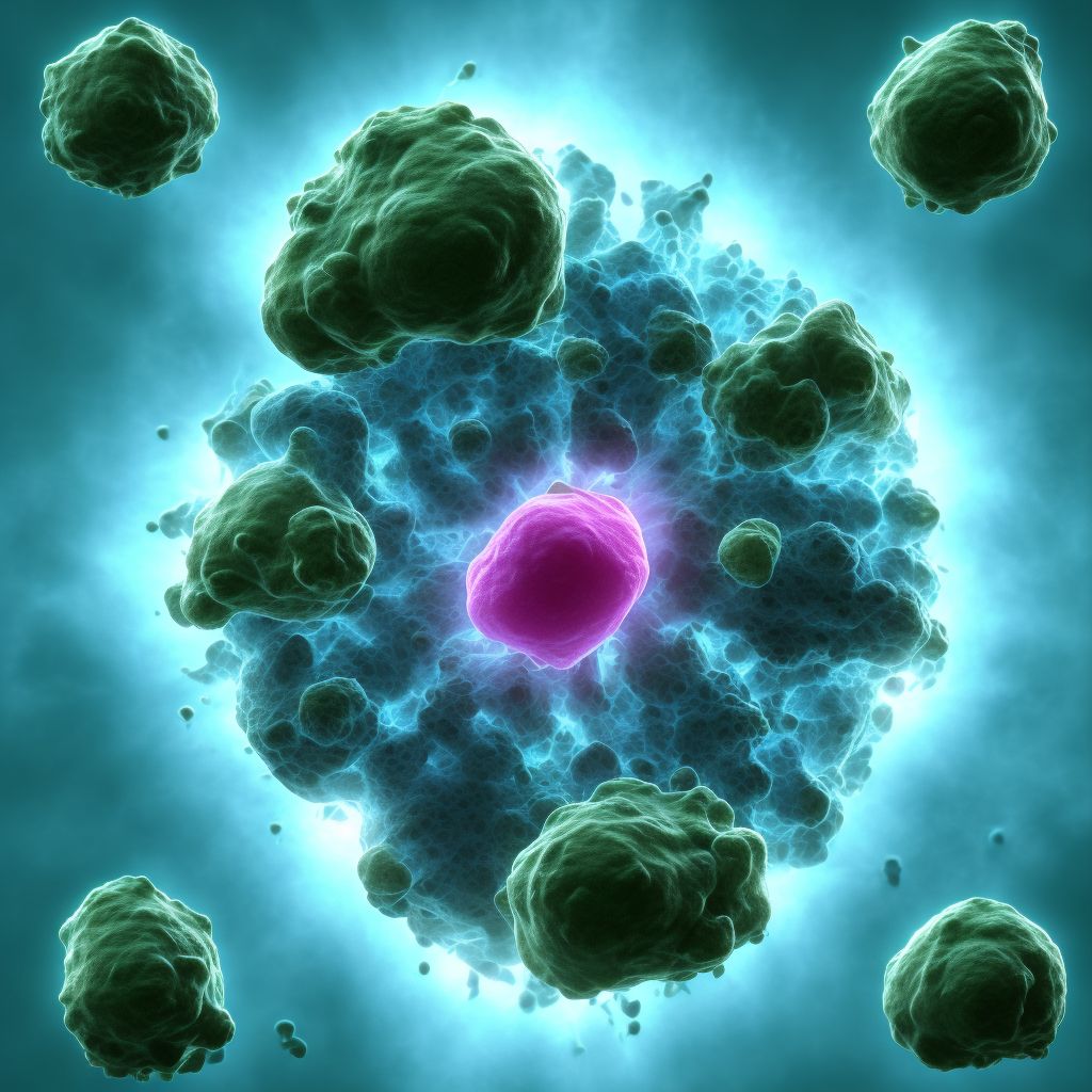 Unspecified abnormal cytological findings in specimens from vagina digital illustration