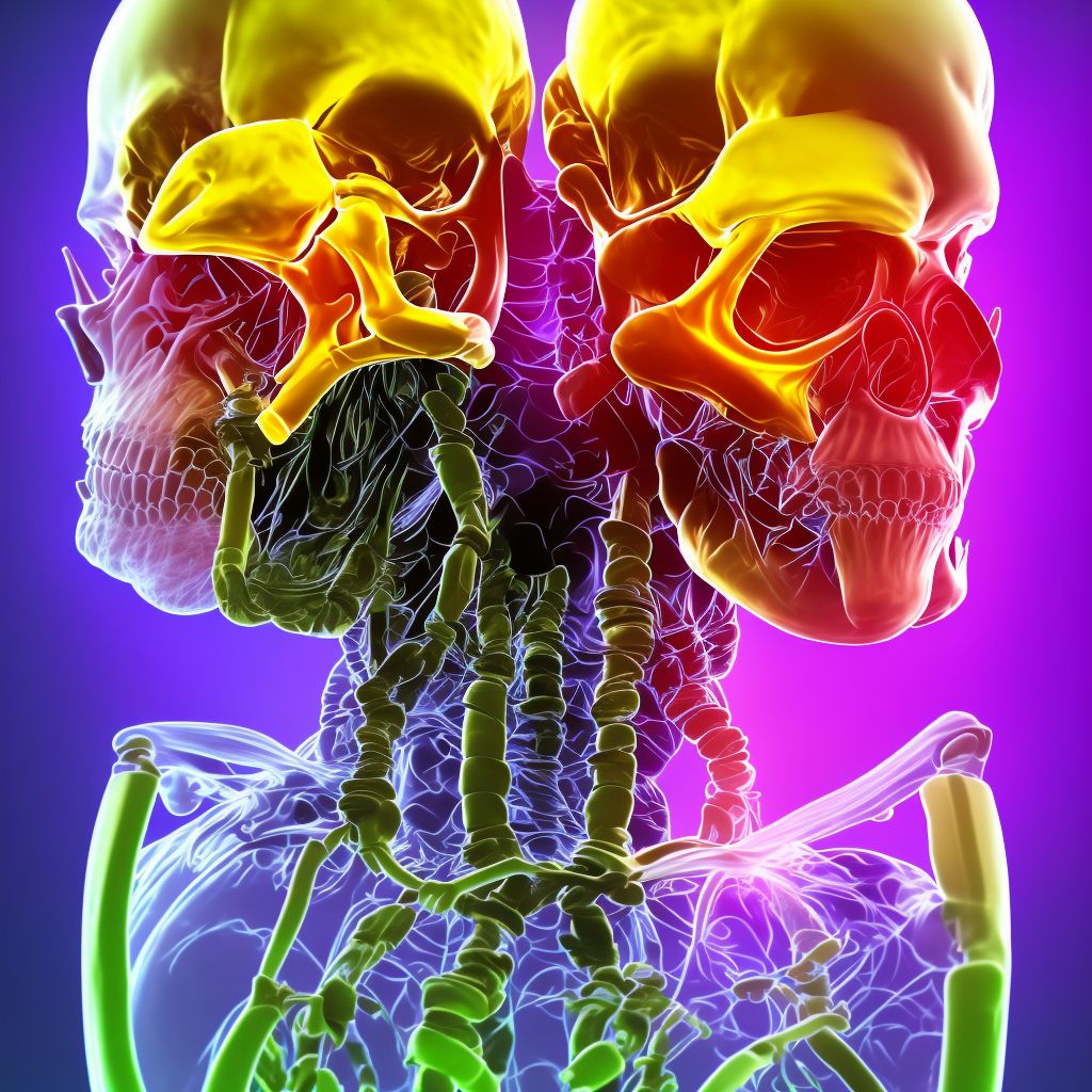 Abnormal radiologic findings on diagnostic imaging of right kidney digital illustration