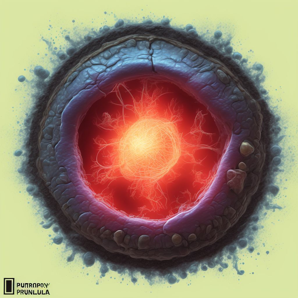 Puncture wound without foreign body of right cheek and temporomandibular area, sequela digital illustration