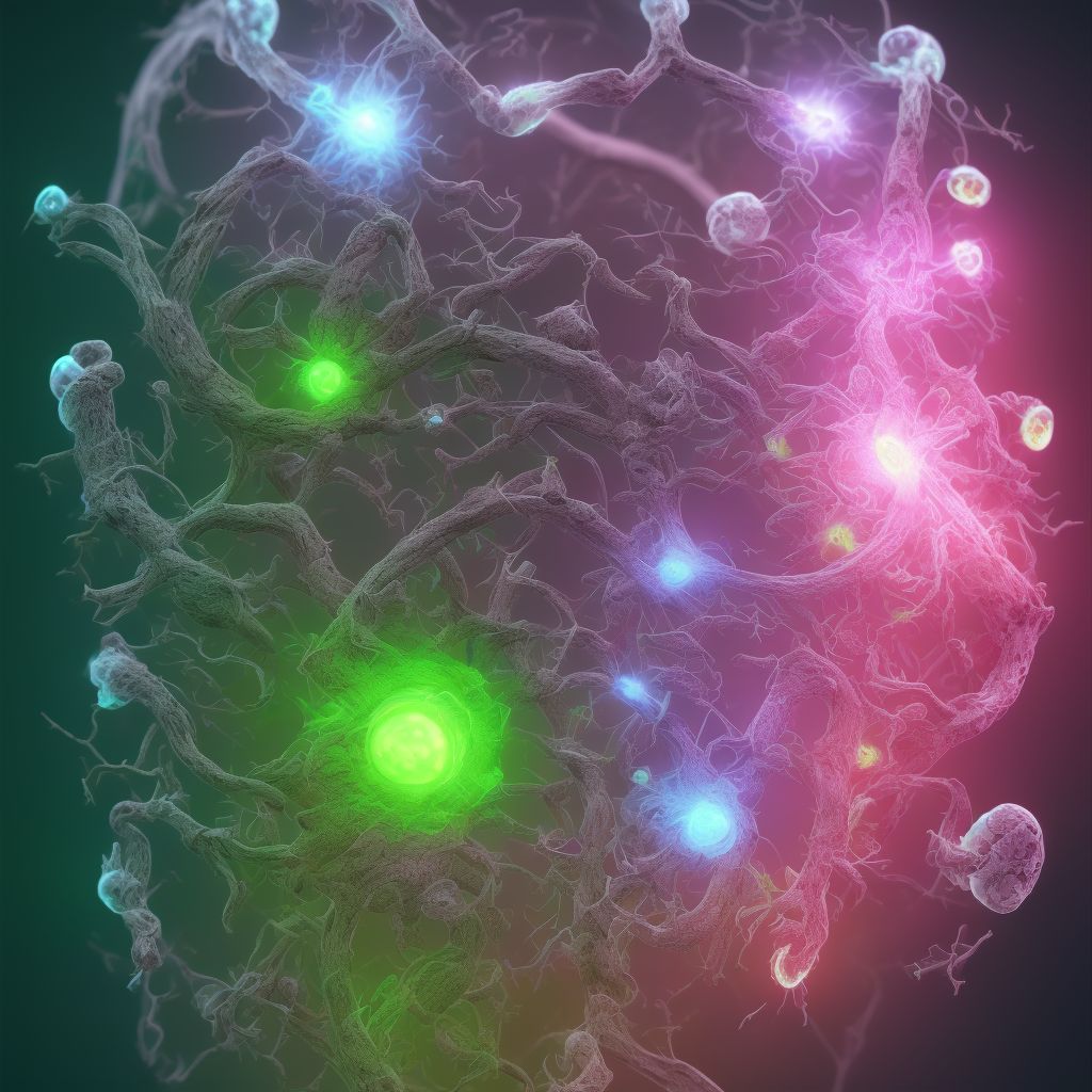 Injury of optic tract and pathways, right side, initial encounter digital illustration