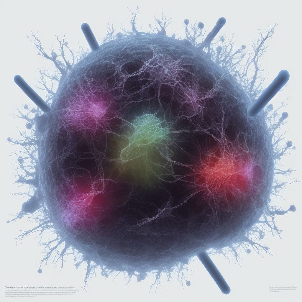 Injury of acoustic nerve, unspecified side, initial encounter digital illustration