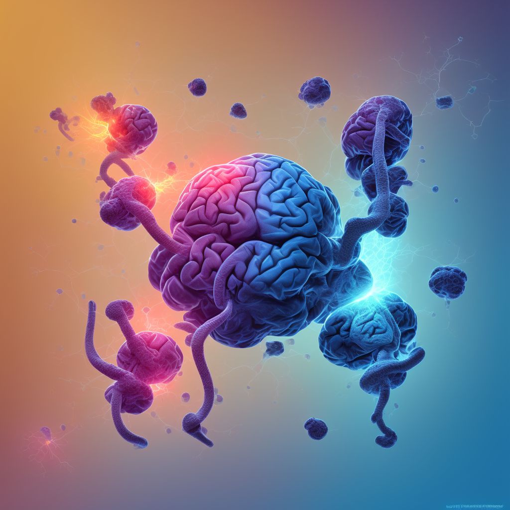 Contusion and laceration of left cerebrum with loss of consciousness of any duration with death due to other cause prior to regaining consciousness, subsequent encounter digital illustration