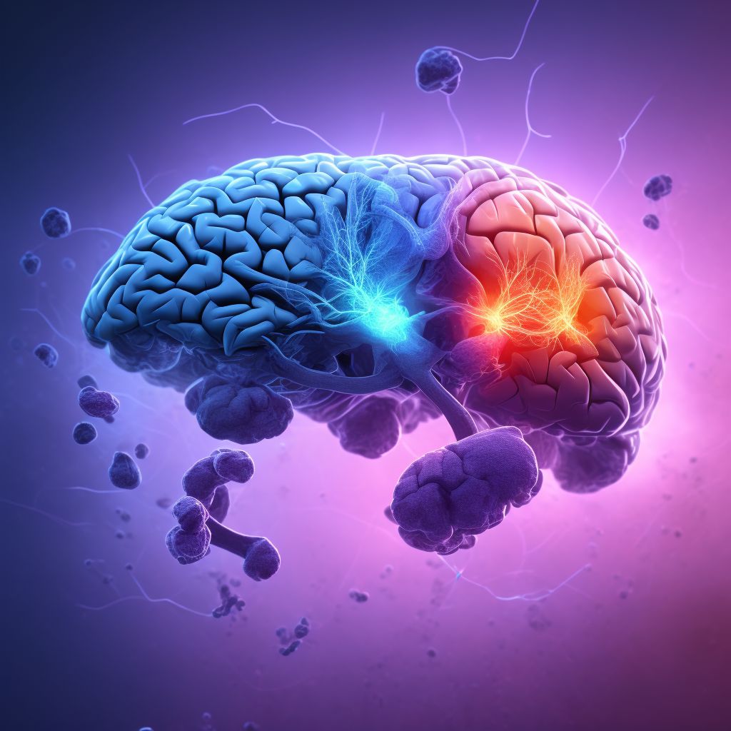 Contusion and laceration of cerebrum, unspecified, with loss of consciousness of 1 hour to 5 hours 59 minutes, initial encounter digital illustration