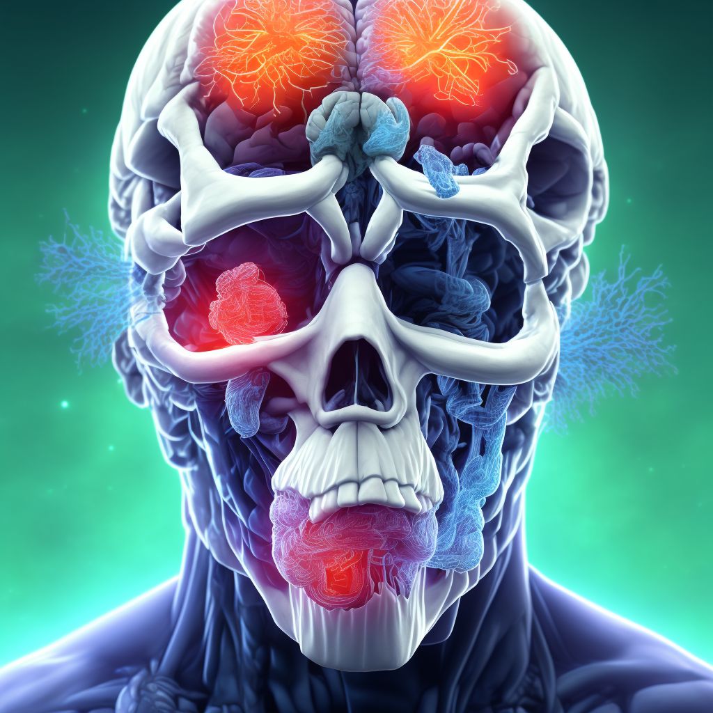 Contusion and laceration of cerebrum, unspecified, with loss of consciousness greater than 24 hours with return to pre-existing conscious level, initial encounter digital illustration