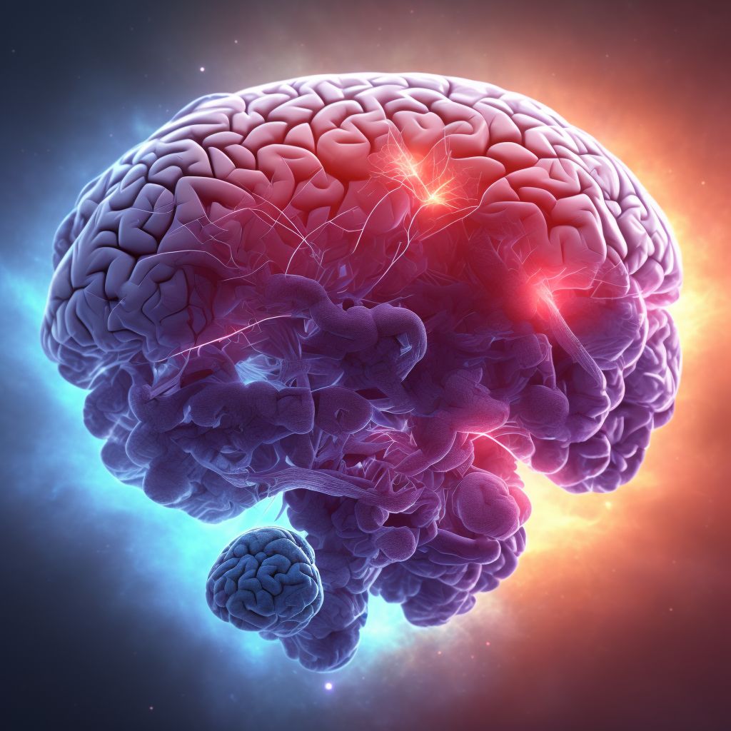 Contusion and laceration of cerebrum, unspecified, with loss of consciousness greater than 24 hours with return to pre-existing conscious level, subsequent encounter digital illustration