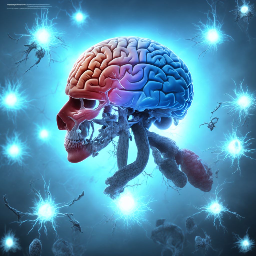 Traumatic hemorrhage of right cerebrum with loss of consciousness of any duration with death due to other cause prior to regaining consciousness, initial encounter digital illustration