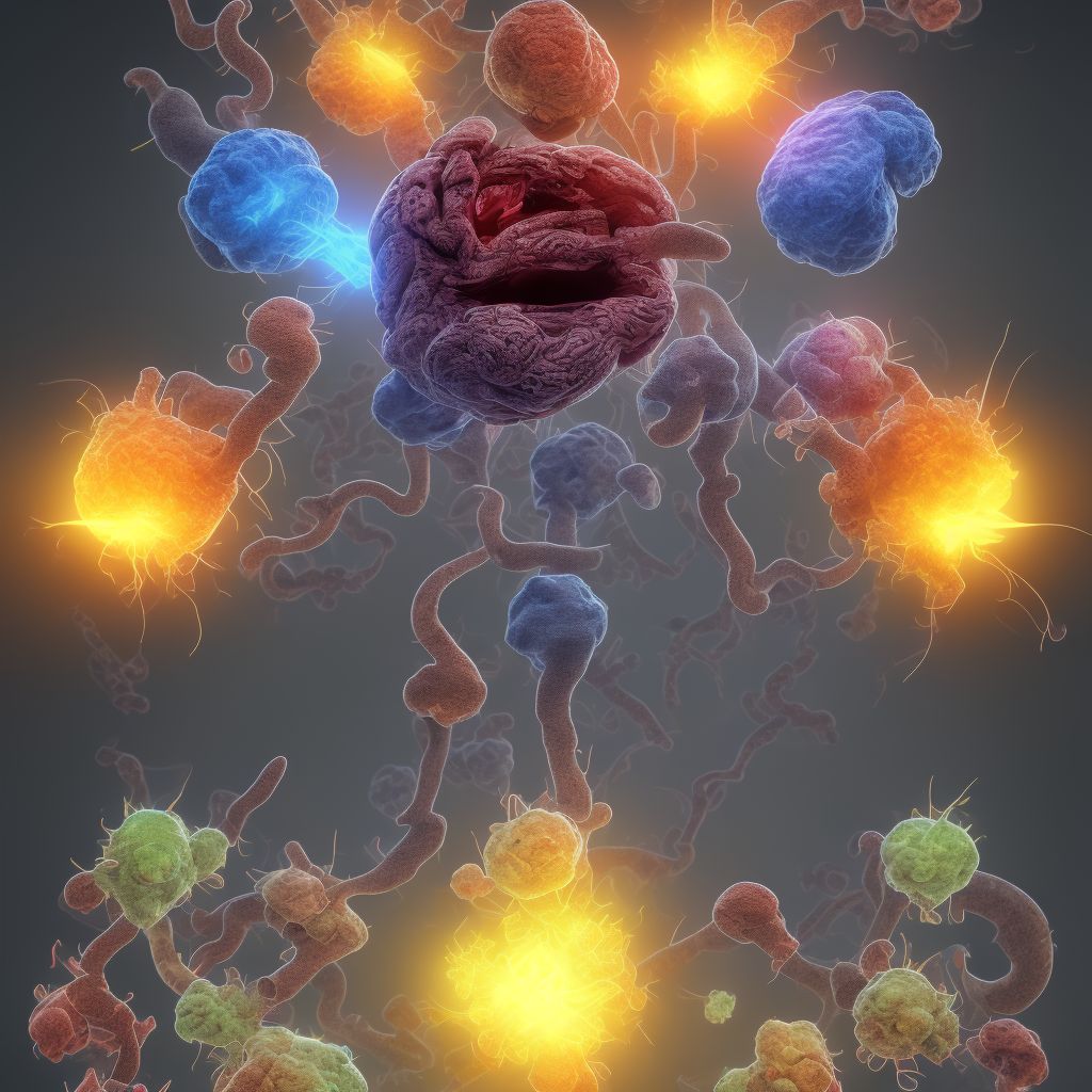 Contusion, laceration, and hemorrhage of cerebellum with loss of consciousness status unknown, subsequent encounter digital illustration