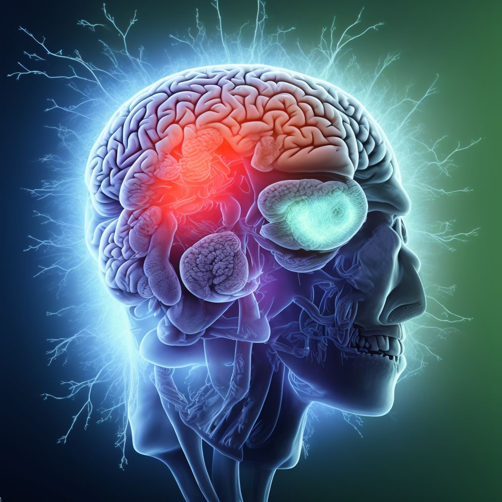 Contusion, laceration, and hemorrhage of brainstem with loss of consciousness of any duration with death due to brain injury prior to regaining consciousness, initial encounter digital illustration