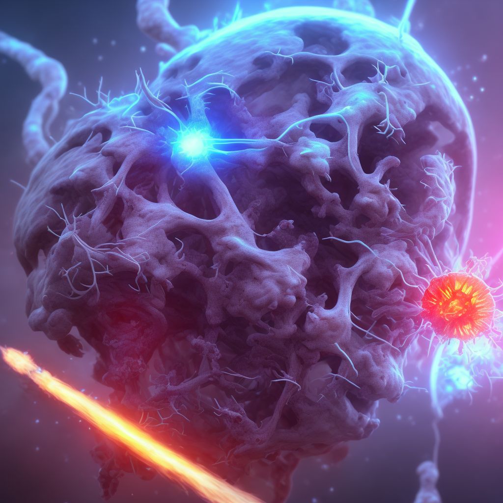 Epidural hemorrhage with loss of consciousness of 31 minutes to 59 minutes, subsequent encounter digital illustration