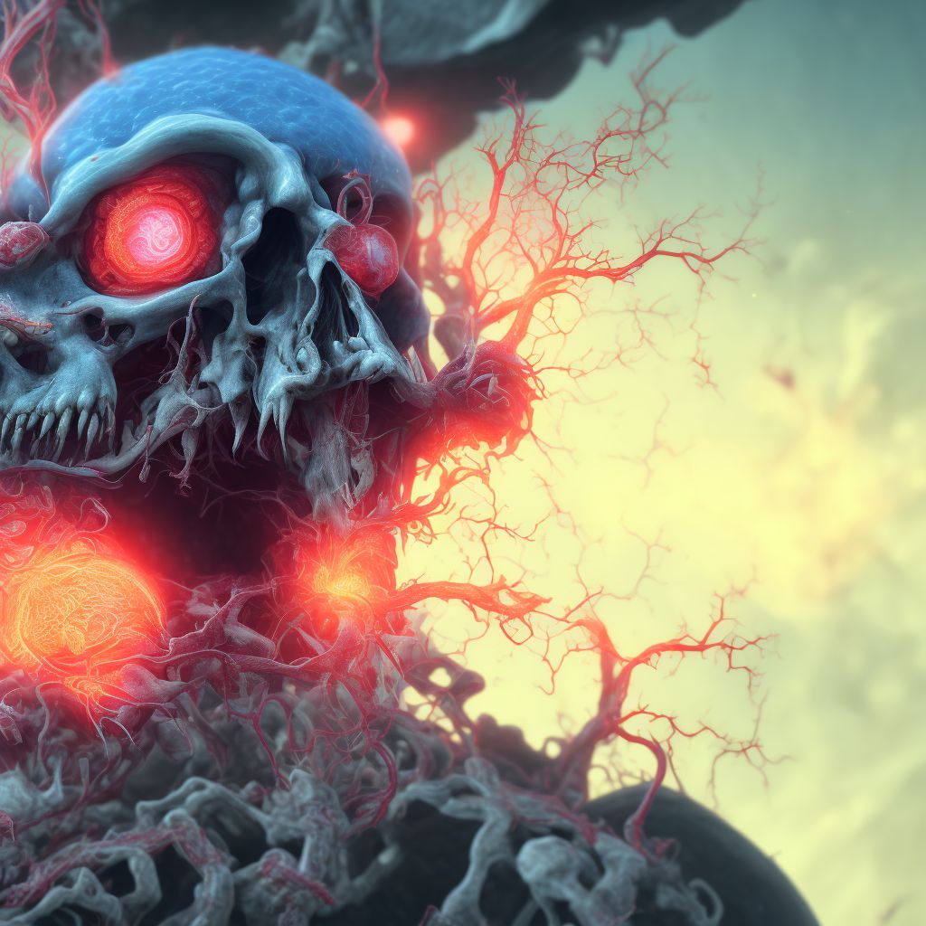 Traumatic subarachnoid hemorrhage with loss of consciousness of 1 hour to 5 hours 59 minutes, initial encounter digital illustration