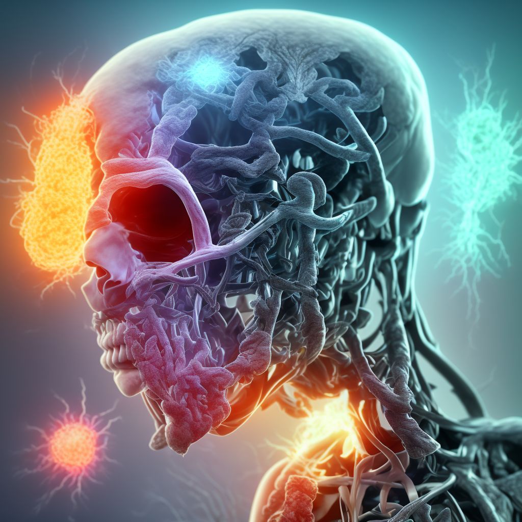 Injury of left internal carotid artery, intracranial portion, not elsewhere classified with loss of consciousness of any duration with death due to other cause prior to regaining consciousness, initial encounter digital illustration